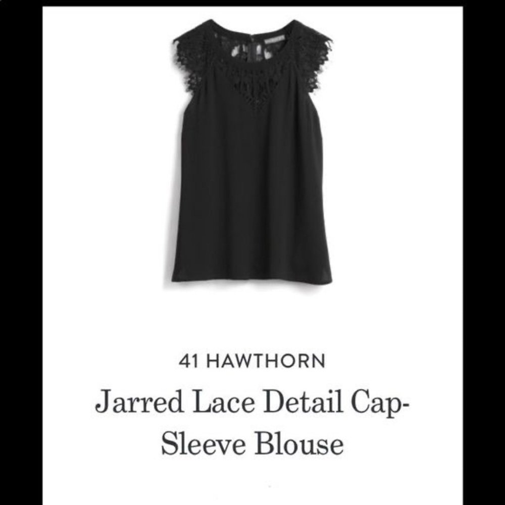 41 Hawthron Jarred lace blouse  - medium
